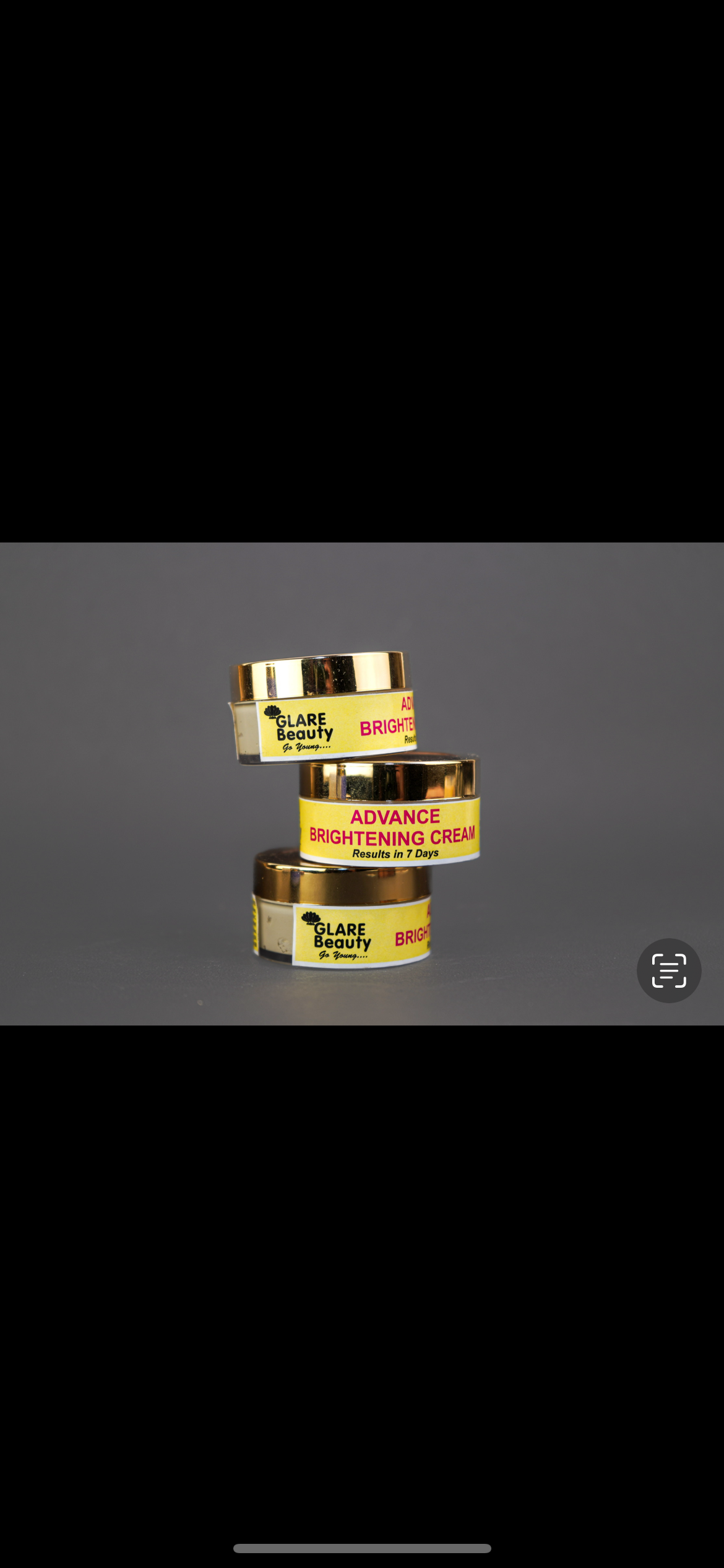 Glare Beauty Advance Brightening Cream